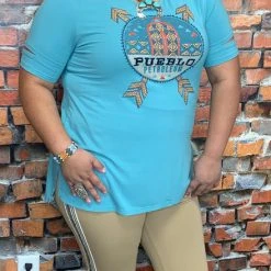 Double D Ranch Wear Pueblo Petroleum Top Tops