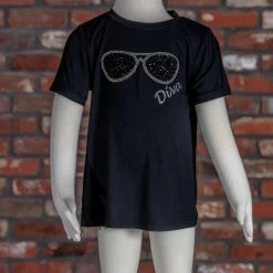 The Sparkling Spur Kids Of A King Lil Miss Diva Tee
