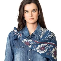 Double D Ranch - Sissy Collection Bandana Blues Scarf