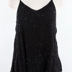 Aratta Anita Hand Beaded Cami Tops