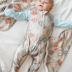 The Sparkling Spur Kids Of A King Hot Air Balloon Zip Footie