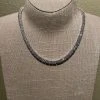 The Sparkling Spur Jewelry 16" Silver Tennis Necklace