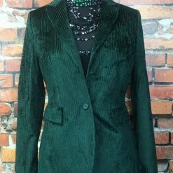 The Sparkling Spur Corduroy Blazer