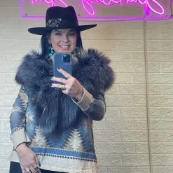 Double D Ranch - Banff Collection Tops Mount Assiniboine Deer Top