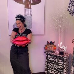 Oo La La Quilted Midi Skirt