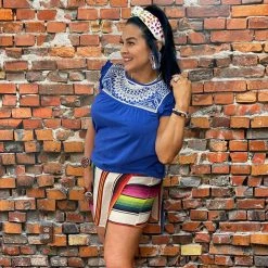 Budget 👏 Double D Ranch - Folk Foray Collection Bonita Blanca Skort Bottoms 🎁 8 Double D Ranch - Folk Foray Collection Bonita Blanca Skort Bottoms