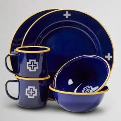 Pendleton Camp Enamelware Dishes