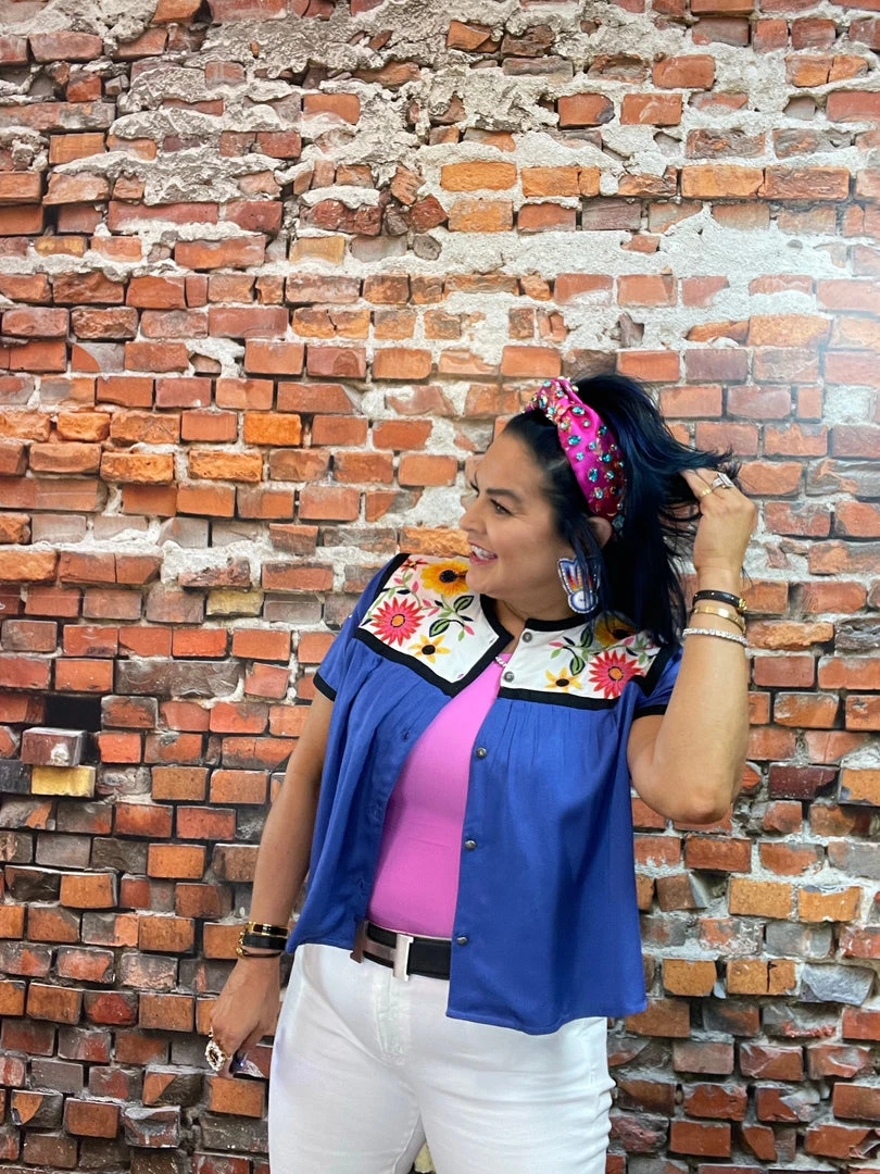 Buy 🔥 Double D Ranch Wear - Folk Foray Collection Tops Che Wa Wa Top 😍 4 Double D Ranch Wear - Folk Foray Collection Tops Che Wa Wa Top