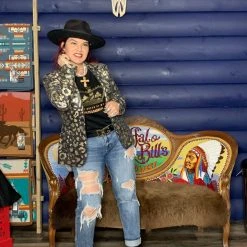 Oo La La The Cheetah Goldie Blazer Jackets