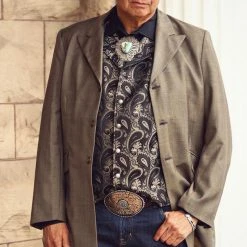 Outlet π The Frontier Clothing Co. The High Plains Drifter Town π§₯ Coat Men's π Dress Jackets π 11 The Frontier Clothing Co. The High Plains Drifter Town Coat Men's Dress Jackets