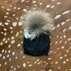 Budget ✨ Maniere Sparkle Baby Winter Beanie With Raccoon Snap On Pom Kid's Hats 🤩 1 Maniere Sparkle Baby Winter Beanie With Raccoon Snap On Pom Kid's Hats