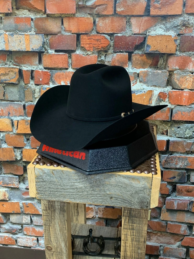 Cheapest ✨ American Hat Company Men's Hats 1000X BLACK FELT HAT ✔️ 3 American Hat Company Men's Hats 1000X BLACK FELT HAT