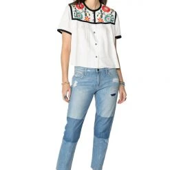 Double D Ranch Wear - Folk Foray Collection Tops Che Wa Wa Top