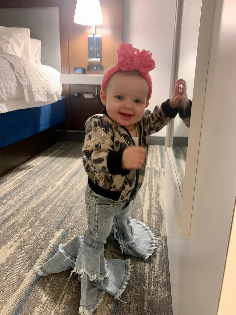 Deals โ M.L. Kids Bell Bottom ๐ Jeans Kids Of A King ๐ 3 M.L. Kids Bell Bottom Jeans Kids Of A King