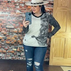 New 💯 Double D Ranch Wear - Wild Horses Collection Hide Tickler Top Tops 🎁 10 Double D Ranch Wear - Wild Horses Collection Hide Tickler Top Tops