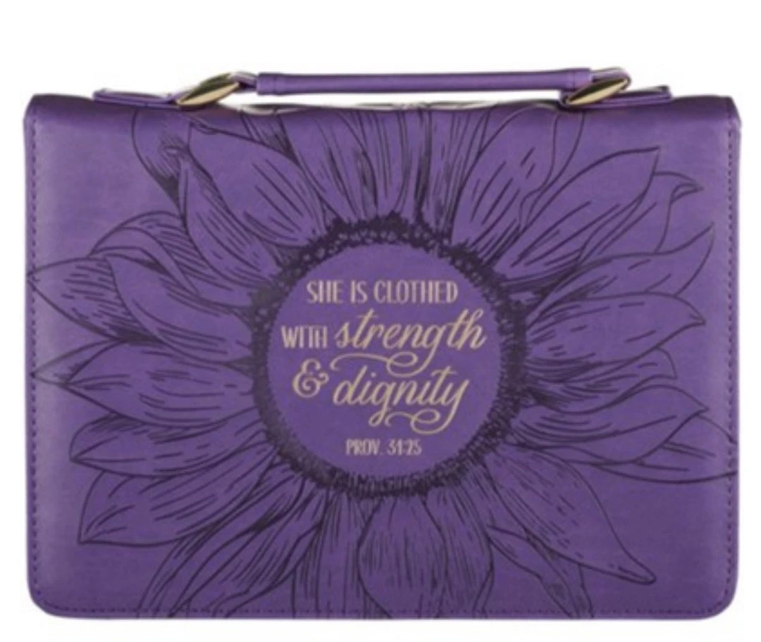 Cheap ๐ The Sparkling Spur Gifts/Grace She Is Clothed Bible Cover Proverbs 31:25 ๐ฅฐ 3 The Sparkling Spur Gifts/Grace She Is Clothed Bible Cover Proverbs 31:25