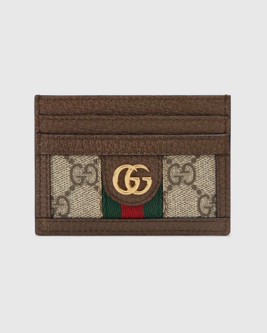 New โค๏ธ Gucci GG Credit Card Case TIFFIANY'S CLOSET ๐ 3 Gucci GG Credit Card Case TIFFIANY'S CLOSET