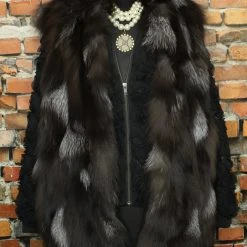 Tasha Polizzi Jackets Rosette & Leopard Jacket