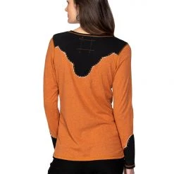 Double D Ranch Wear - Matagorda Collection Honky Tonk Cowgirl Tee