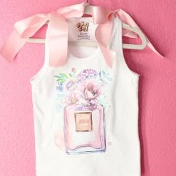 The Sparkling Spur Kids Of A King Coco Perfume Bottle Tank With Ribbons