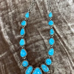 The Sparkling Spur Jewelry Kingman Turquoise Necklace