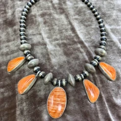 The Sparkling Spur Spiny Oyster Necklace