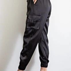 Hot Sale ❤️ The Sparkling Spur Satin Jogging Pants 🧨 8 The Sparkling Spur Satin Jogging Pants