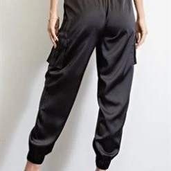 Hot Sale ❤️ The Sparkling Spur Satin Jogging Pants 🧨 9 The Sparkling Spur Satin Jogging Pants