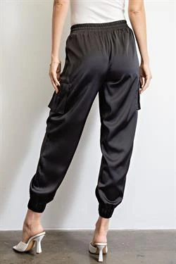 Hot Sale ❤️ The Sparkling Spur Satin Jogging Pants 🧨 6 The Sparkling Spur Satin Jogging Pants