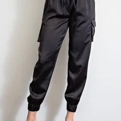 The Sparkling Spur Satin Jogging Pants