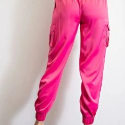 The Sparkling Spur Satin Jogging Pants